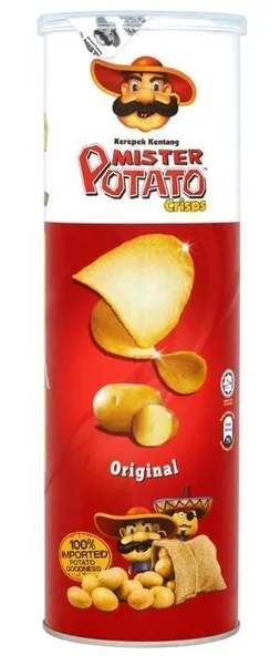 Mister Potato Crisps Original 160G