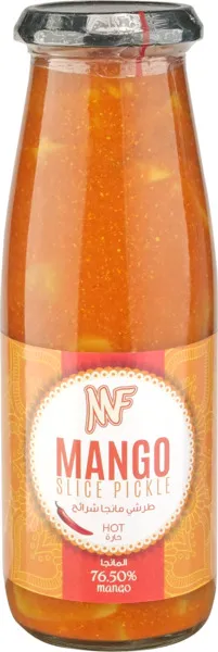 MF Hot Mango Sliced Pickle 450G