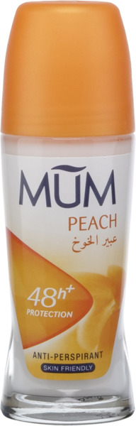 مزيل عرق مام بعطر الخوخ 50 مل