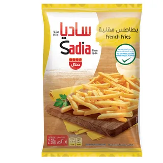 ساديا بطاطس مقلية 9 ملم 2500 جم