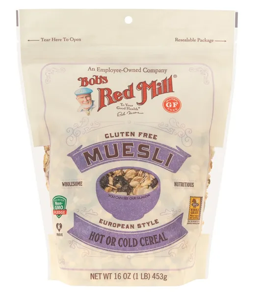 Bob's Red Mill Gluten Free Muesli 453G