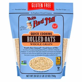 Bob's Red Mill Gluten Quick Cooked Rolled Oatmeal 946g