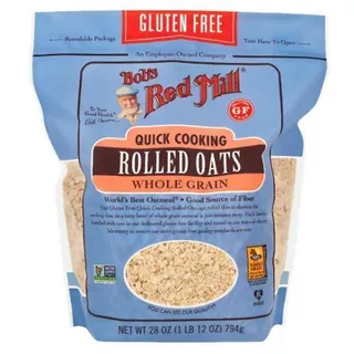 Bob's Red Mill Gluten Quick Cooked Rolled Oatmeal 946g