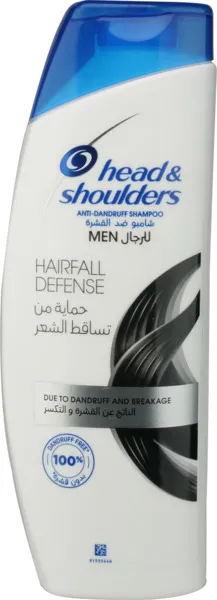 Head & Shoulders Anti Dandruff Hairfall Defense Shampoo For Men 400Ml