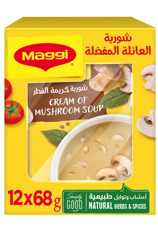 Maggi Cream Of Mushroom Soup 12X68G