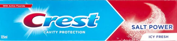 Crest Icy Fresh Salt Power Toothpaste