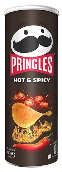 Pringles Hot 'N Spicy Potato Chips 165G