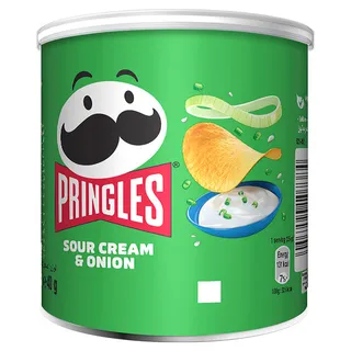 Pringles Sour Cream Potato Chips 40G