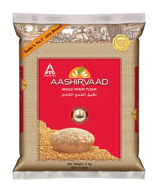 Aashirvaad Whole Wheat Flour 5Kg