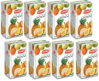 كي دي دي عصير كوكتيل 8X125 مل