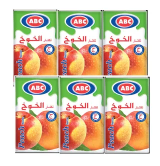 ABC Peach Juice 6X250Ml