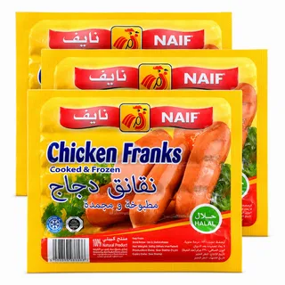 نايف نقانق دجاج 340X3 جم