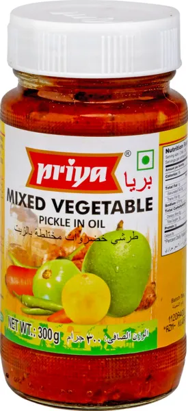 Priya Pickle Mix Vegetable 300G