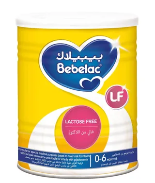 Bebelac Lactose Free Infant Formula (0-6 Months) 400G
