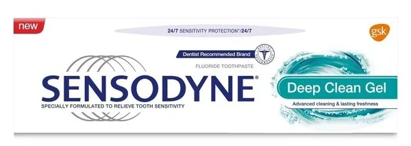 Sensodyne Deep Clean Gel Toothpaste