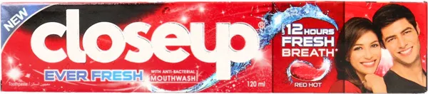 Close Up Ever Fresh Red Hot Antibacterial Toothpaste