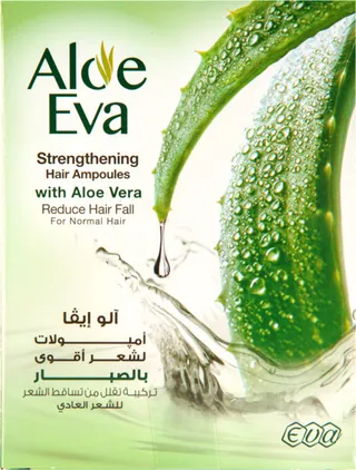 Eva Strengthening Hair Ampoules Aloe Vera 5X10Ml