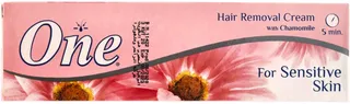 Eva One Hair Removal Cream With Chamomile Sensitive Skin 90G