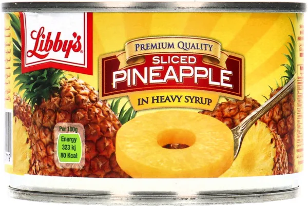 Libby's Sliced Pineapple In Heavy Syrup 235G