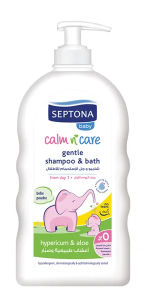 Septona Baby Shampoo & Bath Hypericum & Aloe 500ml
