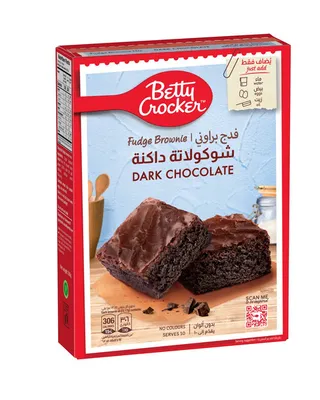 Betty Crocker Dark Chocolate Brownie Mix 500g