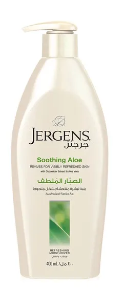 Jergens Hydralucence Soothing Aloe Lotion 400ml