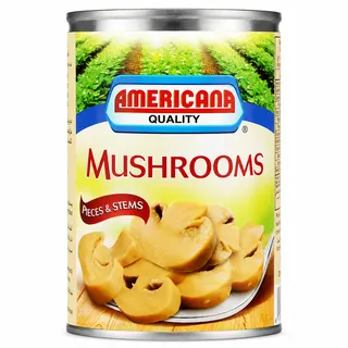 Americana Mushrooms Pieces & Stems 425G