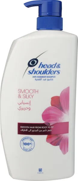 Head & Shoulders Smooth & Silky Anti Dandruff Shampoo 1L