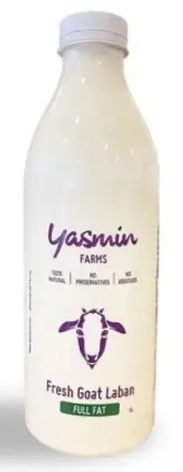 Alban Goat's Fresh Laban Full Fat 1L