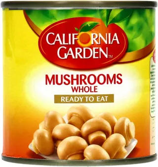 California Garden Mushrooms Whole 184G