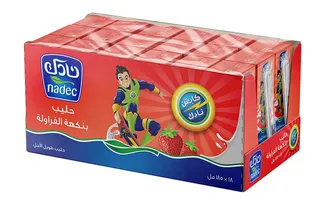 Nadec Strawberry Milk Long Life