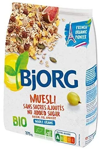 Bjorg Organic Muesli 375G