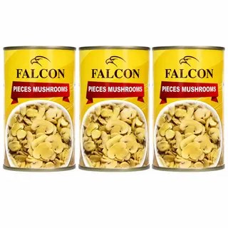Falcon Mushroom Pieces & Stems 3X425G
