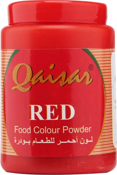 Qaisar Food Color Powder Red, 100g