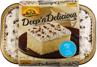 McCain Deep N Delicious Vanilla Cake