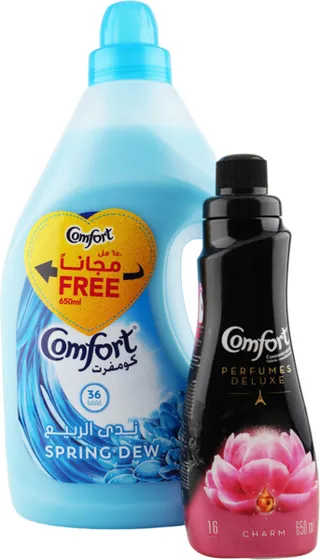 Comfort Fabric Softener 4L +650Ml