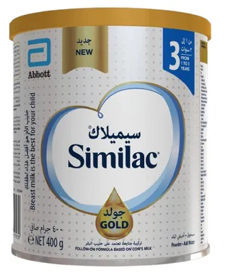 Similac Gold 3 (1-3 Years) Baby Formula 400G