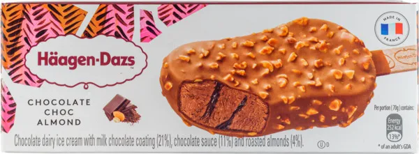 Haagen-Dazs Chocolate Choc Almond Ice Cream 80 ml