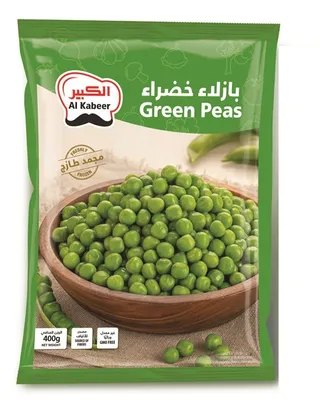 Al Kabeer Green Peas 400 g