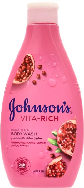 Johnson's Vita Rich Body Wash With Pomegranate 250ml