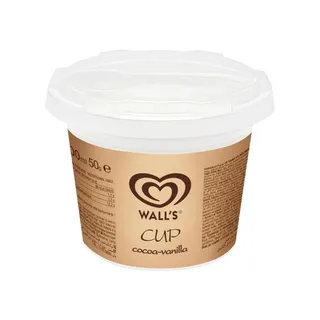 Algida Cacao Vanilla Cup Ice Cream 100 ml