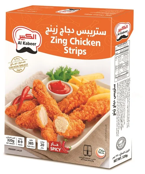 الكبير شرائح الدجاج الشهي، 320 غرام