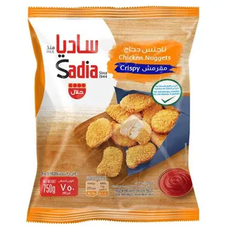 ساديا ناجتس مقرمشة بالدجاج 750 + بطاطس مقلية 400 جم