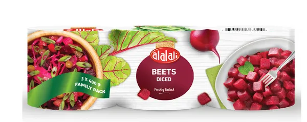 Al Alali Diced Beets 3X400G