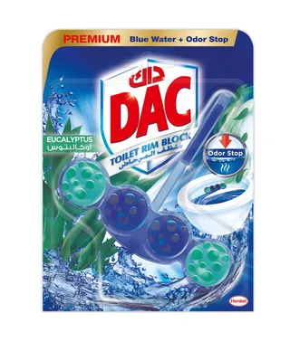 Dac Eucalyptus Toilet Rim Block 50G
