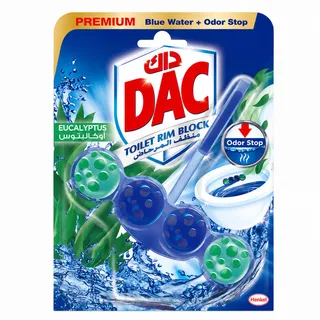 Dac Eucalyptus Toilet Rim Block 50G