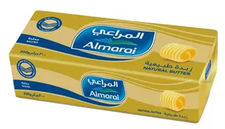 المراعي زبدة طبيعية مملحة 200 جم