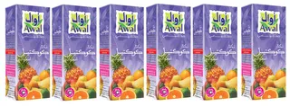 اوال نكتار كوكتيل الفواكه الاستوائية الطبيعية 200X6 مل