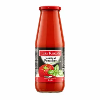 Casa Rinaldi Tomato Puree With Basil 690G