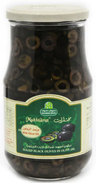 حلوانىي زيتون أسود شرائح 650 جم